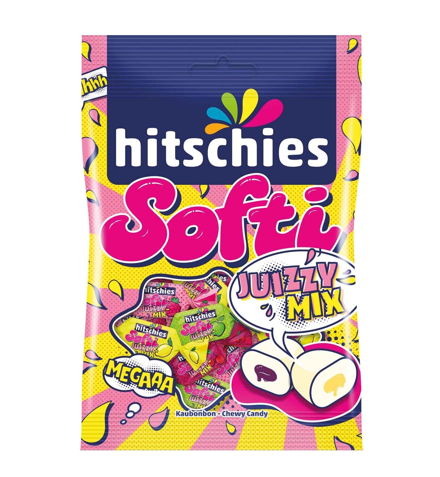 Hitschies Softi Candy Juizzy Mix 90G Germany