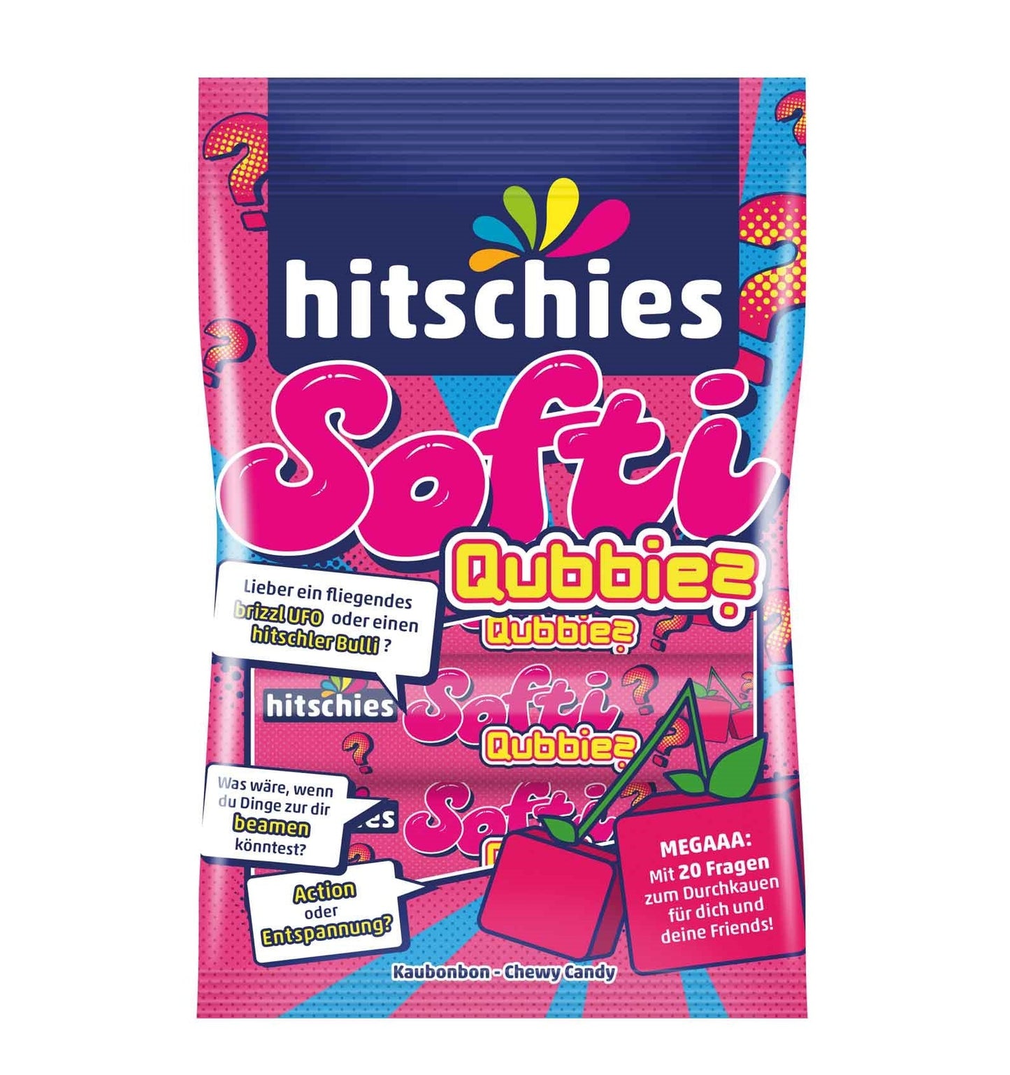 Hitschies Softi Qubbies Kirsche 80G Germany