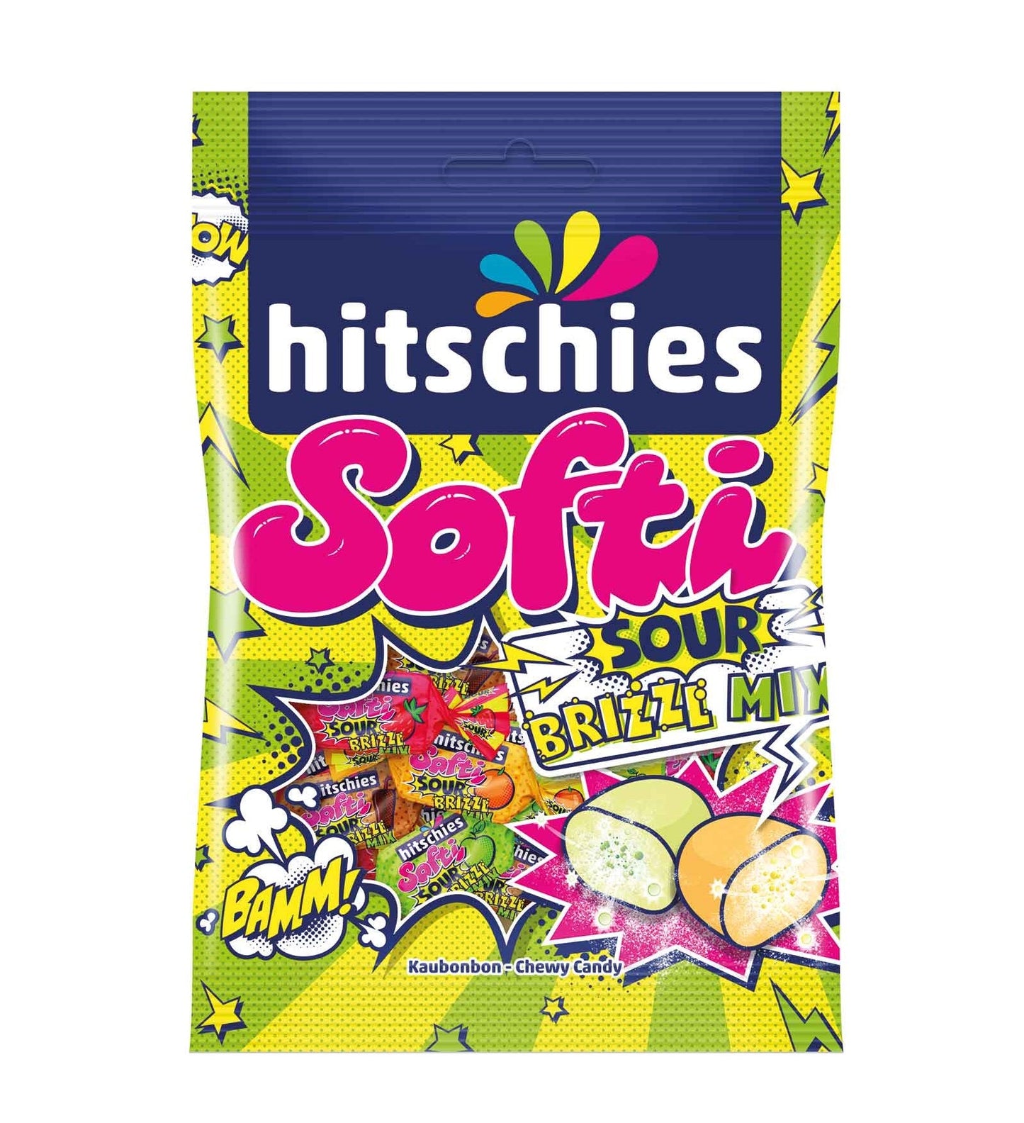 Hitschies Softi Candy Sour Brizze Mix 90G Germany