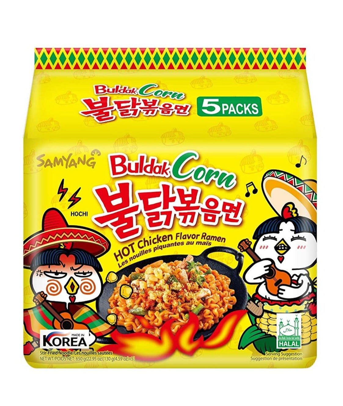 Buldak Spicy Chicken Ramen Corn 5