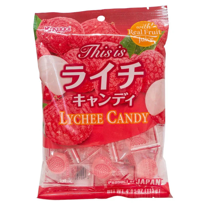 Kasugai Lychee Hard Candy Japan