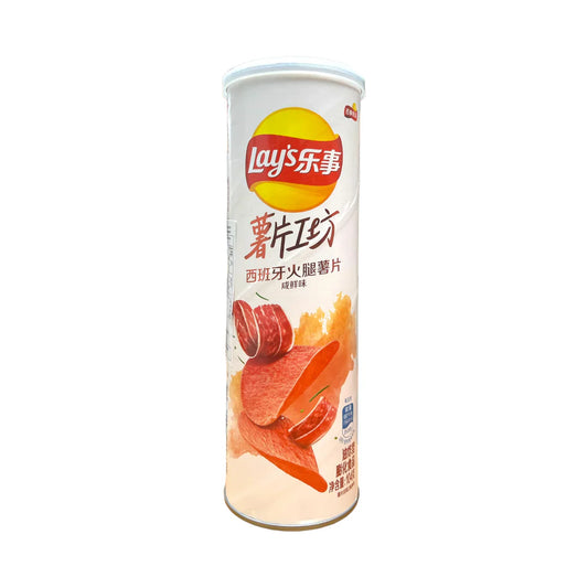 Lays Stax Spanish Ham 104G China