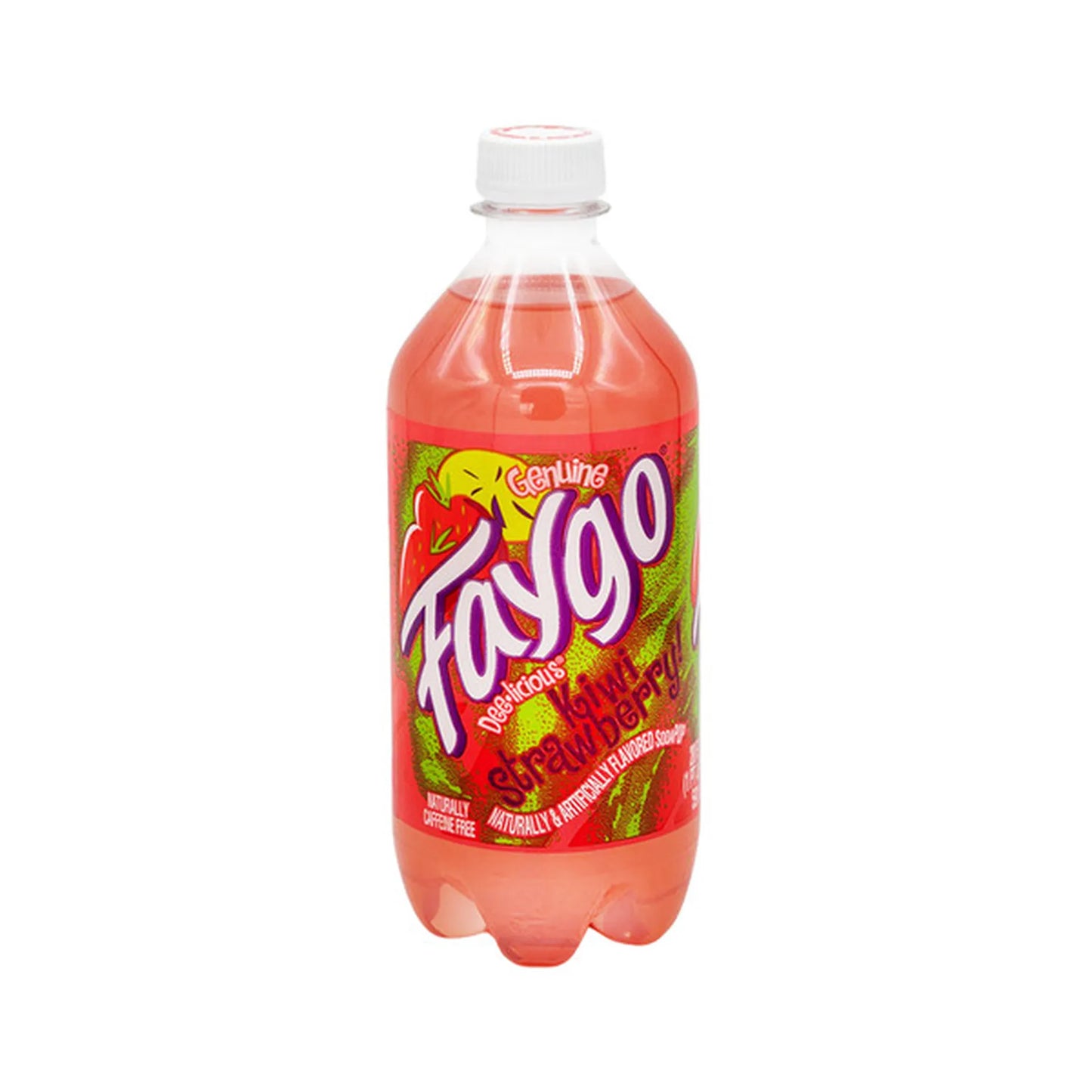 Faygo Kiwi Strawberry Soda 591Ml