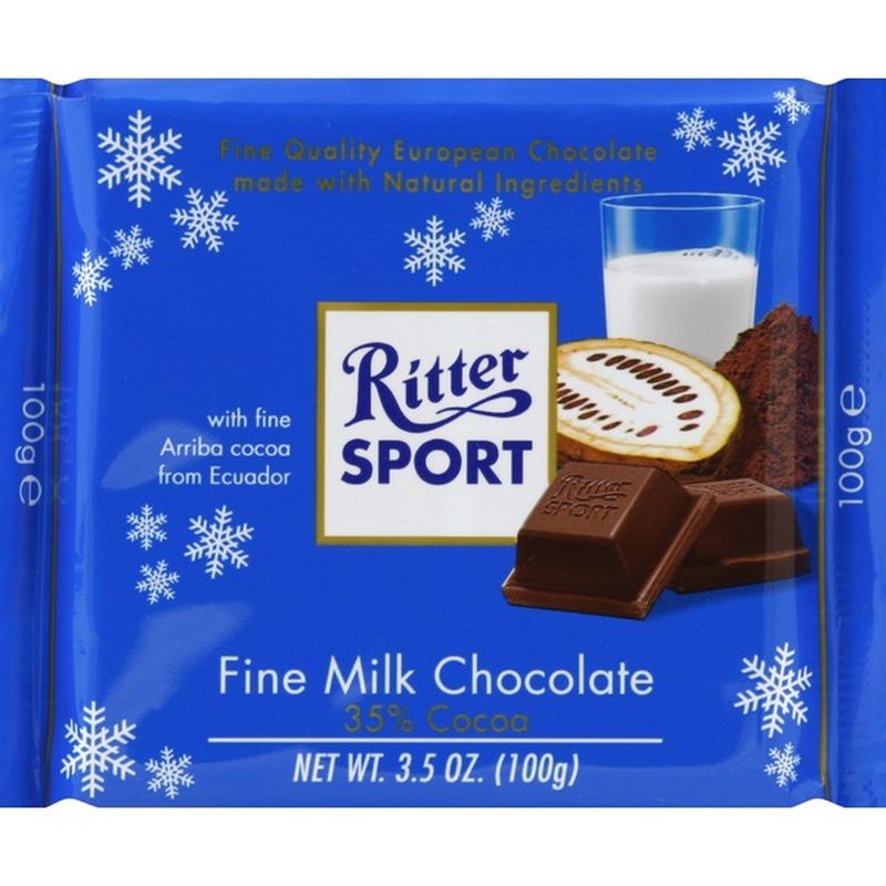 Ritter Sport Fine Milk Chocolate 35 Cocoa