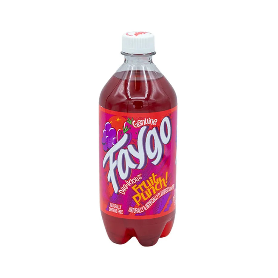 Faygo Fruit Punch Soda 591Ml