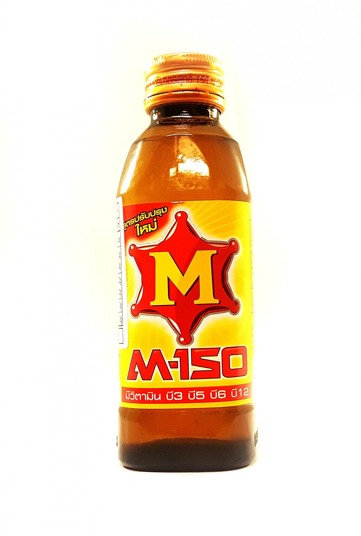 M 150 Energy Drink 150Ml Glass Thailand