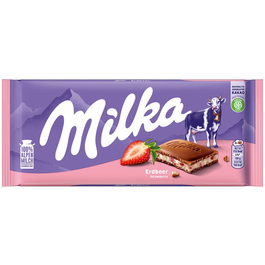 Milka Strawberry 100G Germany