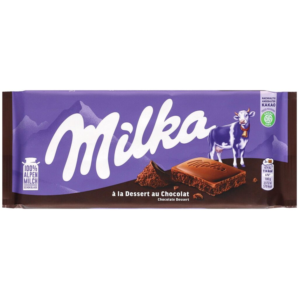 Milka Dessert Au Chocolat 100G Germany