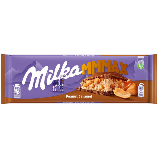 Milka Max Peanut Caramel 300G Austria