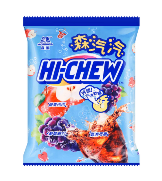 Morinaga Hi Chew Soft Candy Cola Grape Apple Taiwan