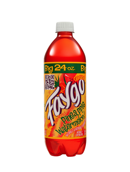 Faygo Pineapple Watermelon 24Oz