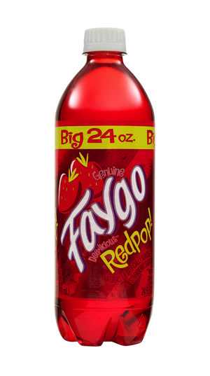 Faygo Strawberry Red Pop 24Oz