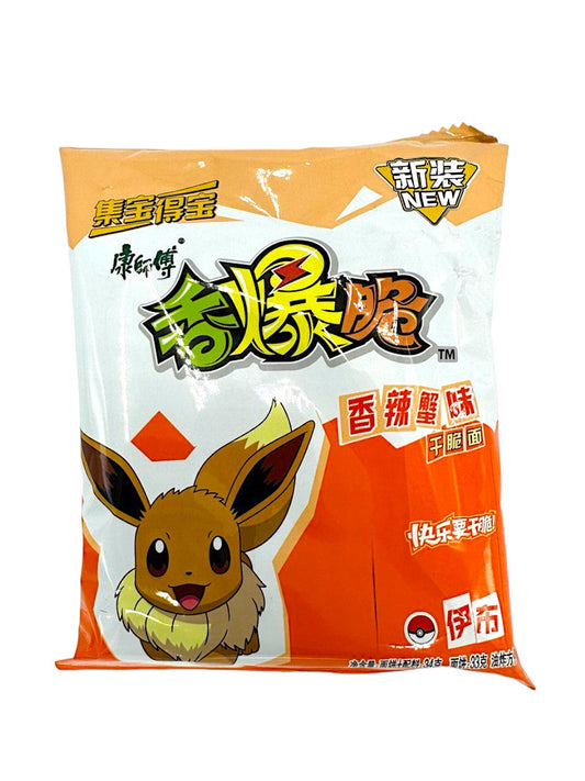 Pokemon Noodle Cracker Spicy Crab