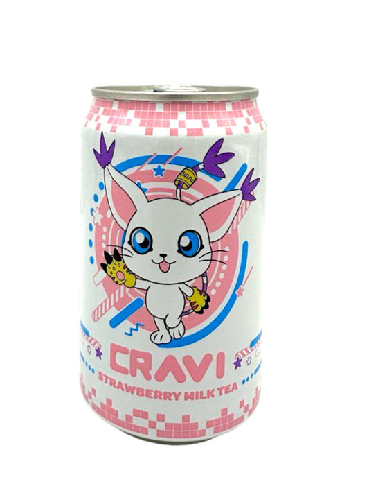 Digimon Milk Tea Strawberry 315Ml China