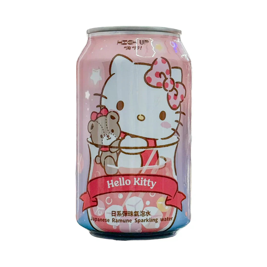 Hello Kitty Ramune Sparkling Water Original Flavor 330Ml