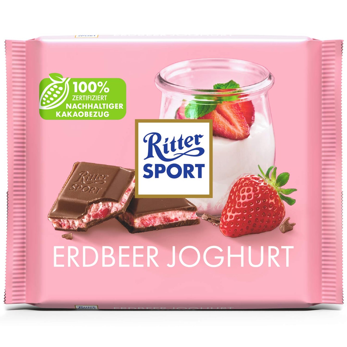 Ritter Sport Milk Strawberry Yogurt