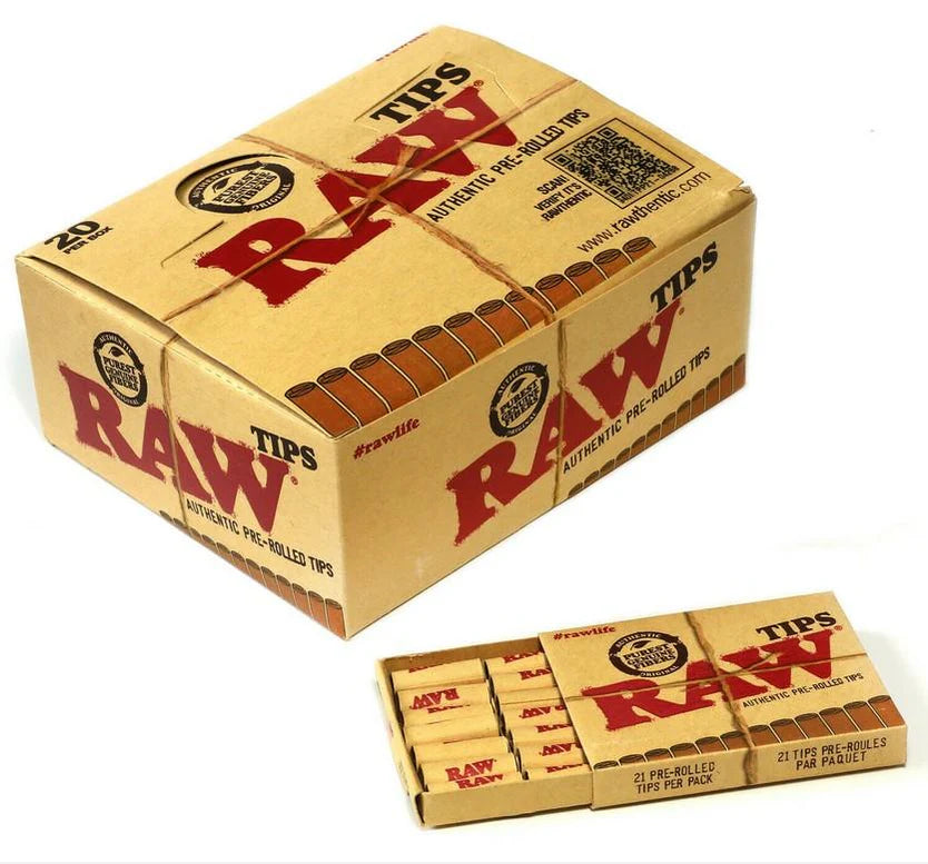 RAW Authentic Tips - 400 Count