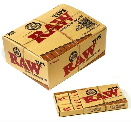 RAW Authentic Tips - 400 Count