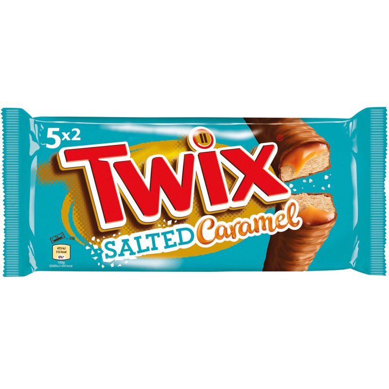 5Xtwix Salted Caramel Multi  5 X 46G